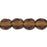 Czech Fire-Polish 4mm Dk Olivine (50pcs)