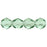 Czech Fire-Polish 4mm Prairie Green (50pcs)