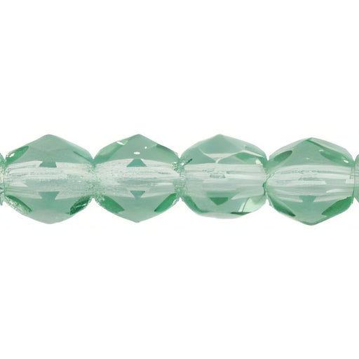 Czech Fire-Polish 4mm Lt Prairie Green (50pcs)
