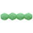 Czech Fire-Polish 4mm Green Turquoise (50pcs)