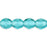 Czech Fire-Polish 4mm Lt Teal (50pcs)