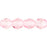 Czech Fire-Polish 4mm Pink (50pcs)