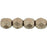 Czech Fire-Polish 4mm ColorTrends: Saturated Metallic Pale Dogwood (50pcs)