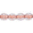 Czech Fire-Polish 4mm Lt Sapphire - Copper-Lined (50pcs)