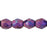 Czech Fire-Polish 4mm Cobalt - Vega (50pcs)