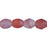 Czech Fire-Polish 4mm HurriCane Glass - Matte - Calico Hills (50pcs)