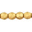 Czech Fire-Polish 4mm Matte - Metallic Flax (50pcs)