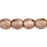 Czech Fire-Polish 4mm Luster - Smoky Topaz (50pcs)