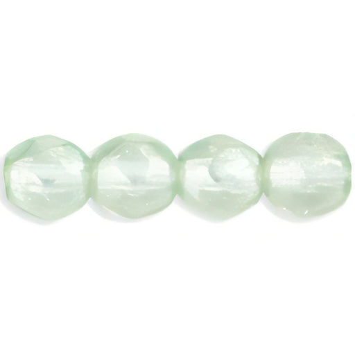 Czech Fire-Polish 4mm Luster - Peridot (50pcs)