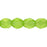Czech Fire-Polish 4mm Sueded Gold Olivine (50pcs)