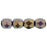 Czech Fire-Polish 4mm Halo Ethereal - Regal (50pcs)