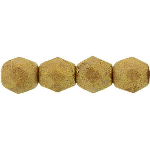 Czech Fire-Polish 4mm Pacifica - Macadamia (50pcs)