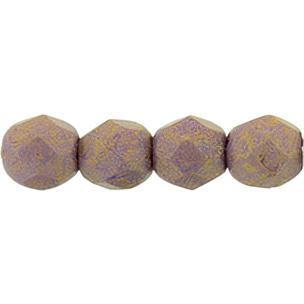 Czech Fire-Polish 4mm Pacifica - Fig (50pcs)