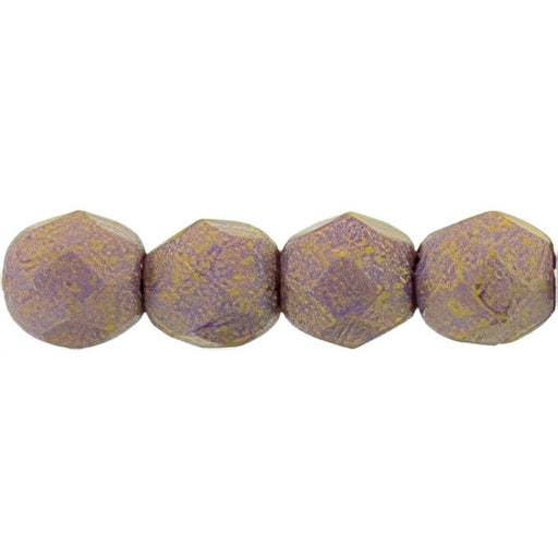 Czech Fire-Polish 4mm Pacifica - Fig (50pcs)