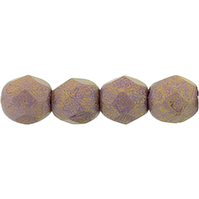 Czech Fire-Polish 4mm Pacifica - Fig (50pcs)