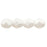 Czech Fire-Polish 4mm Metal Luster - Alabaster (50pcs)