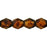 Czech Fire-Polish 4mm Matte - Crystal - Picasso (50pcs)