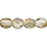 Czech Fire-Polish 4mm Twilight - Crystal (50pcs)