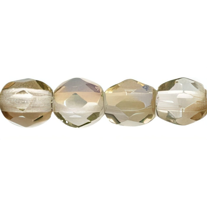 Czech Fire-Polish 4mm Twilight - Crystal (50pcs)