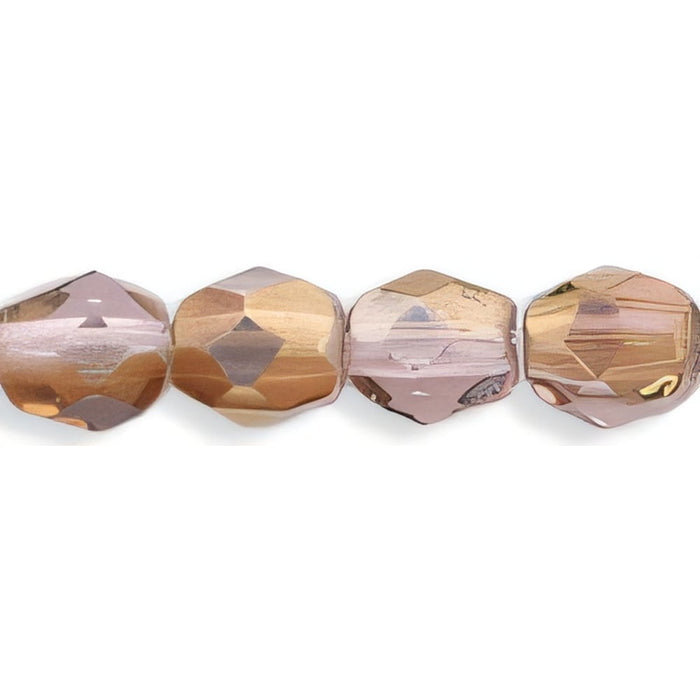 Czech Fire-Polish 4mm Twilight - Lt Amethyst (50pcs)