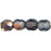 Czech Fire-Polish 4mm Twilight - Montana Blue (50pcs)