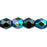 Czech Fire-Polish 4mm Hematite AB (50pcs)
