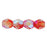 Czech Fire-Polish 4mm Crystal/Siam Ruby AB (50pcs)