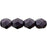 Czech Fire-Polish 6mm ColorTrends: Saturated Metallic Tawny Port (25pcs)