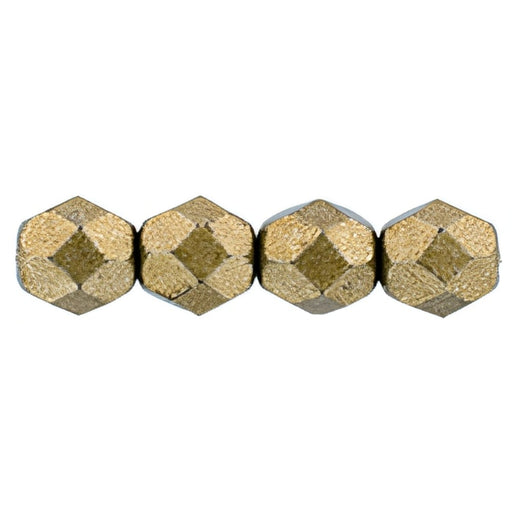 Czech Fire-Polish 6mm ColorTrends: Saturated Metallic Emperador (25pcs)