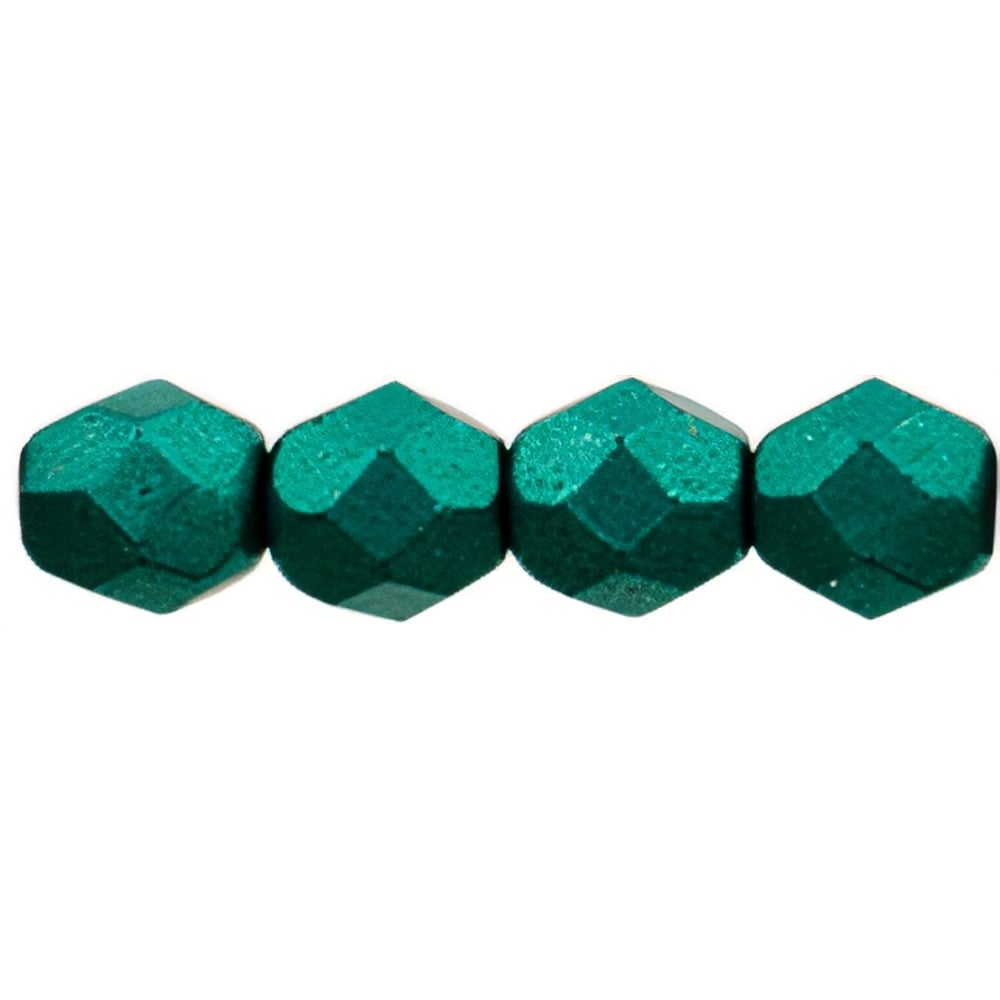 Czech Fire-Polish 6mm ColorTrends: Saturated Metallic Arcadia (25pcs)