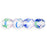 Czech Fire-Polish 6mm Crystal/Color (25pcs)