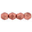 Czech Firepolish 6mm ColorTrends: Sueded Gold Lantana (25pcs)