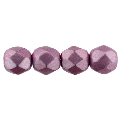 Czech Firepolish 6mm ColorTrends: Sueded Gold Orchid (25pcs)