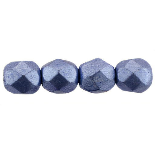 Czech Firepolish 6mm ColorTrends: Sueded Gold Provence (25pcs)