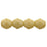 Czech Fire-Polish 6mm Opaque Lt Beige (25pcs)