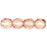 Czech Fire-Polish 6mm Luster - Transparent Topaz/Pink (25pcs)