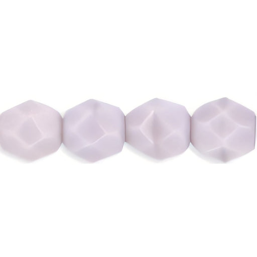 Czech Fire-Polish 6mm Coral Lavender (25pcs)