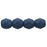 Czech Firepolish 6mm Saturated Navy (25pcs)