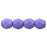 Czech Firepolish 6mm Saturated Purple (25pcs)