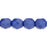 Czech Fire-Polish 6mm Opaque Navy (25pcs)