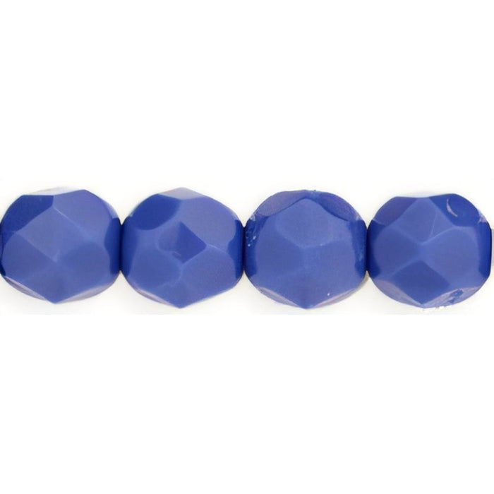 Czech Fire-Polish 6mm Opaque Navy (25pcs)