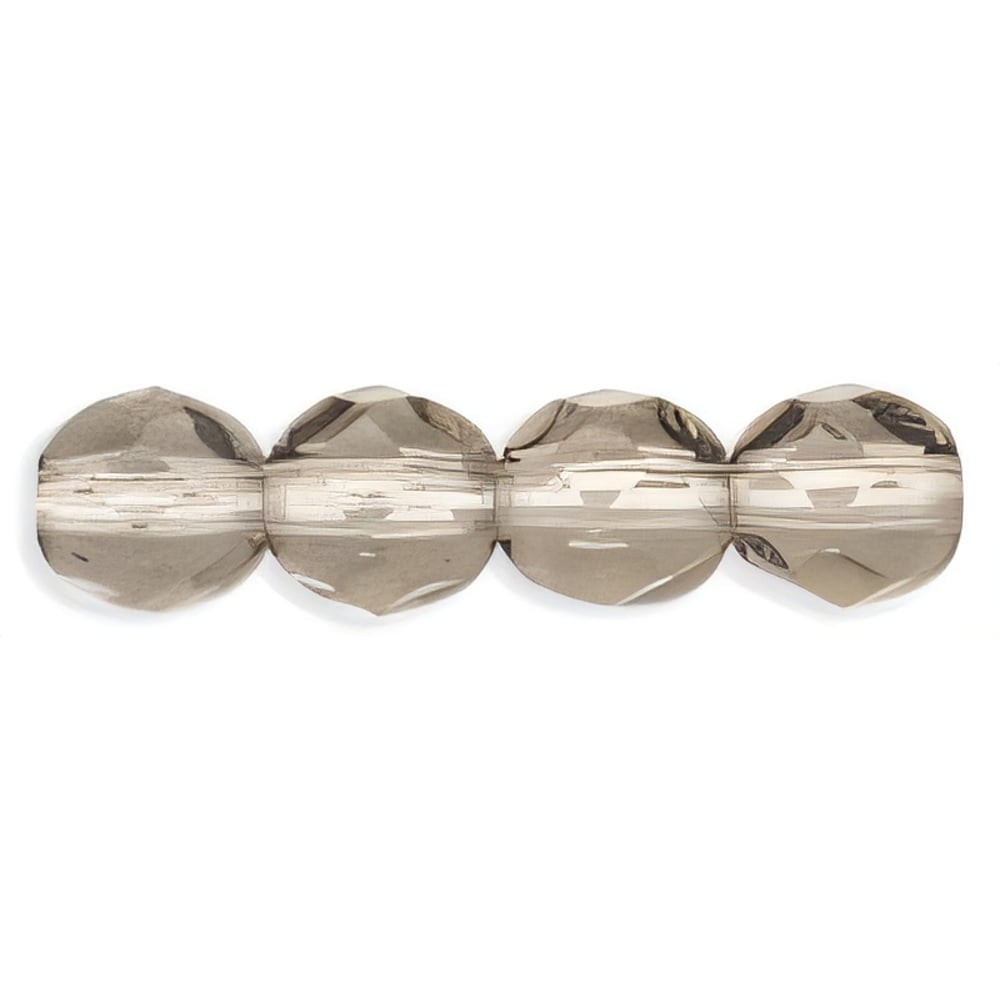 Czech Fire-Polish 6mm Black Diamond (25pcs)