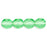 Czech Fire-Polish 6mm Dk Peridot (25pcs)