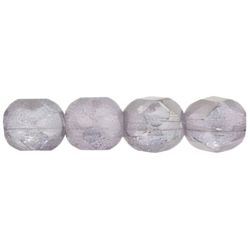 Czech Firepolish 6mm Luster - Stone Gray (25pcs)