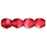 Czech Fire-Polish 6mm Pearl/Fuchsia (25pcs)