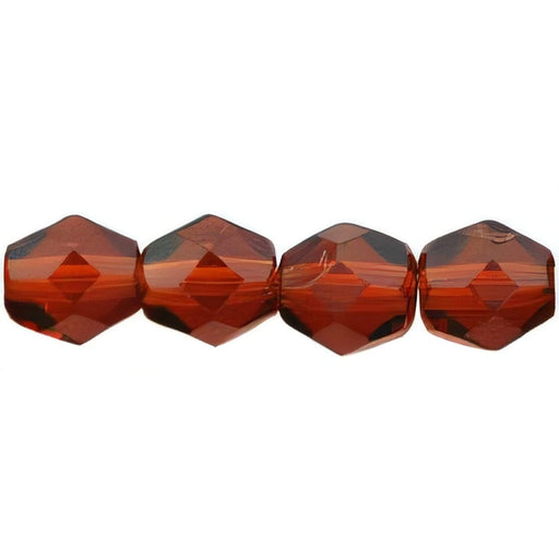 Czech Fire-Polish 6mm Mauve (25pcs)