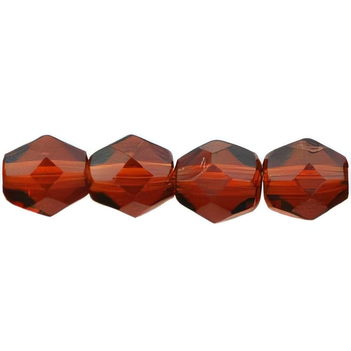 Czech Fire-Polish 6mm Mauve (25pcs)