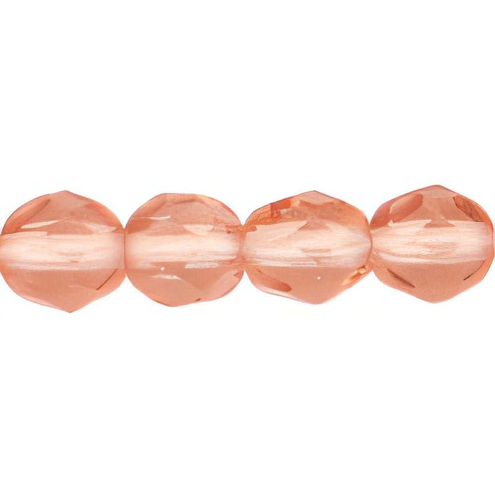Czech Fire-Polish 6mm Dk Rosaline (25pcs)