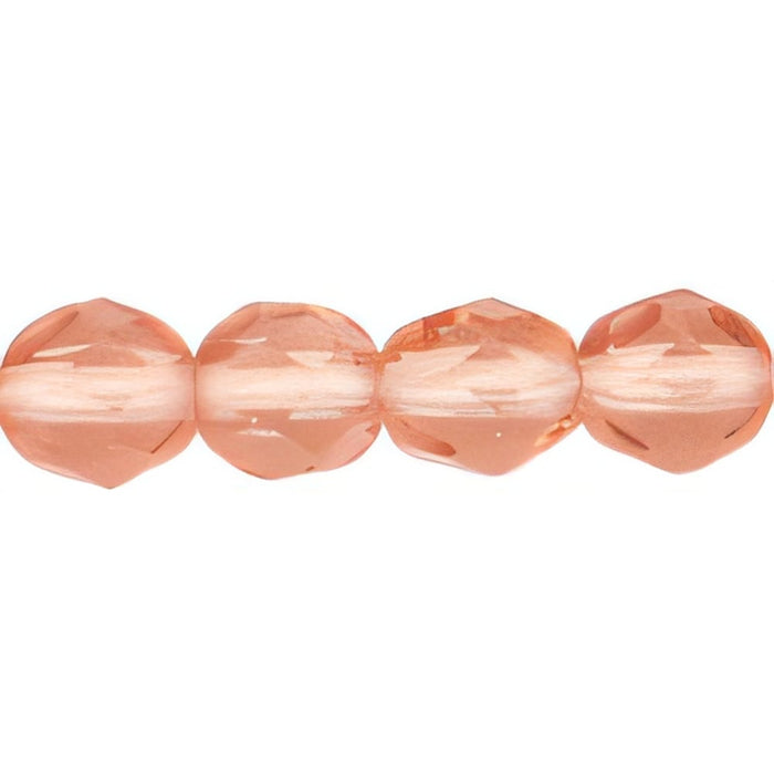 Czech Fire-Polish 6mm Dk Rosaline (25pcs)