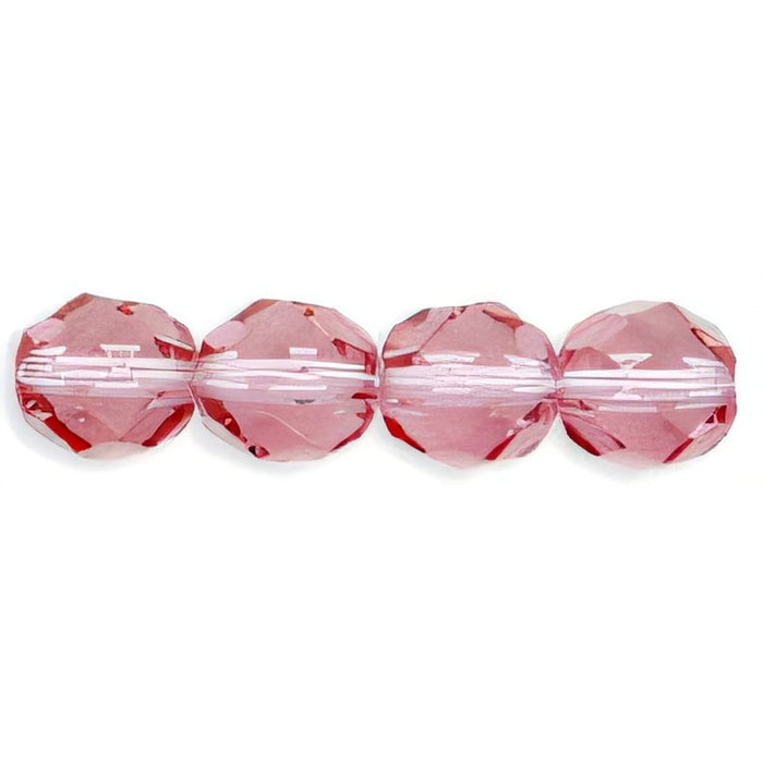 Czech Fire-Polish 6mm French Rose (25pcs)